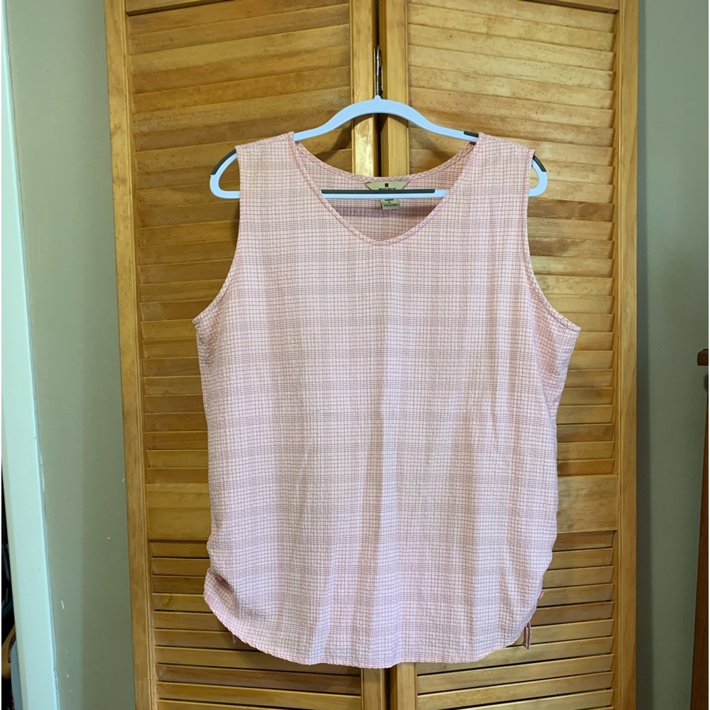 Woolrich XL ‘Geranium’ tank top, adjustable sides